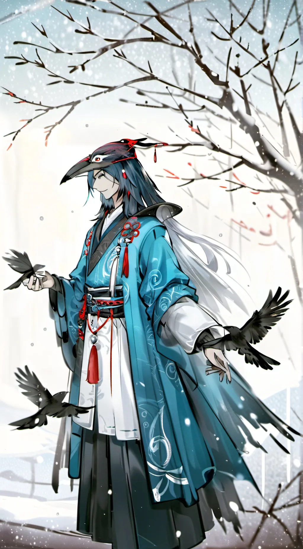 ai character: Crow-948 background