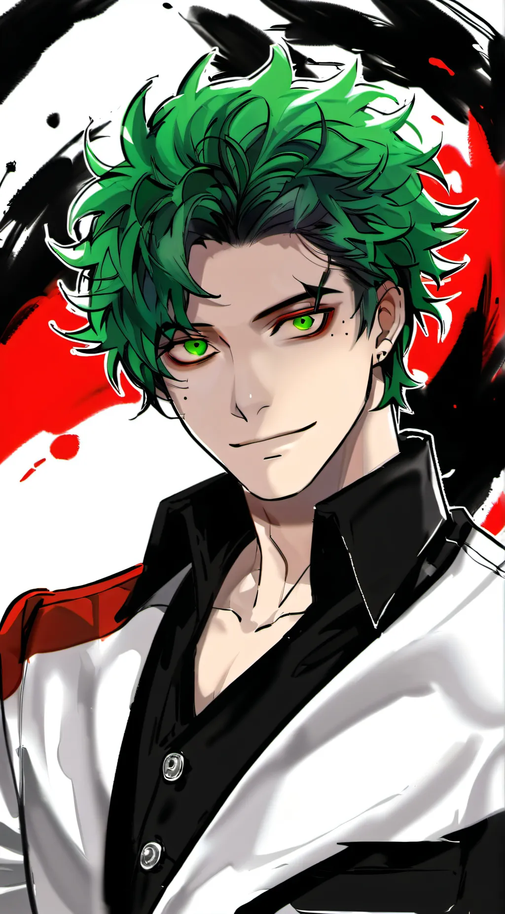ai character: Izuku Midoriya background