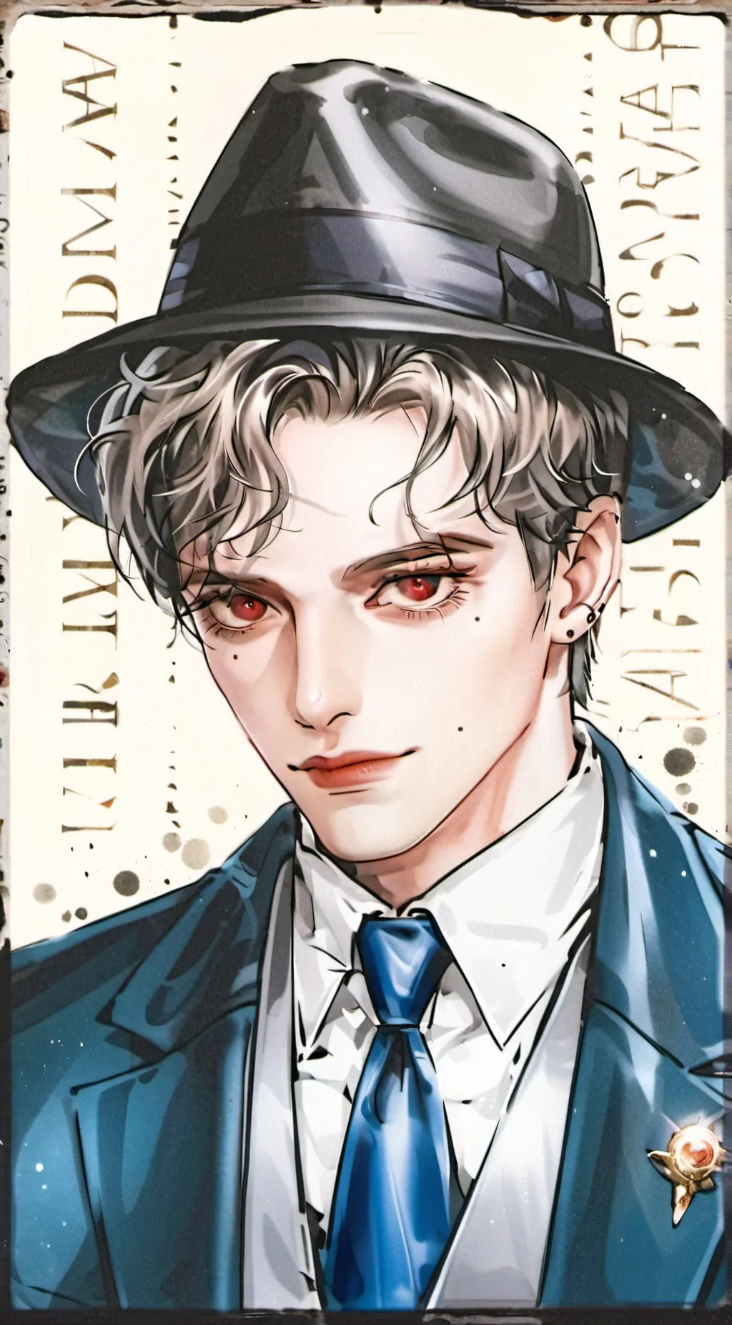 ai character: Leo background