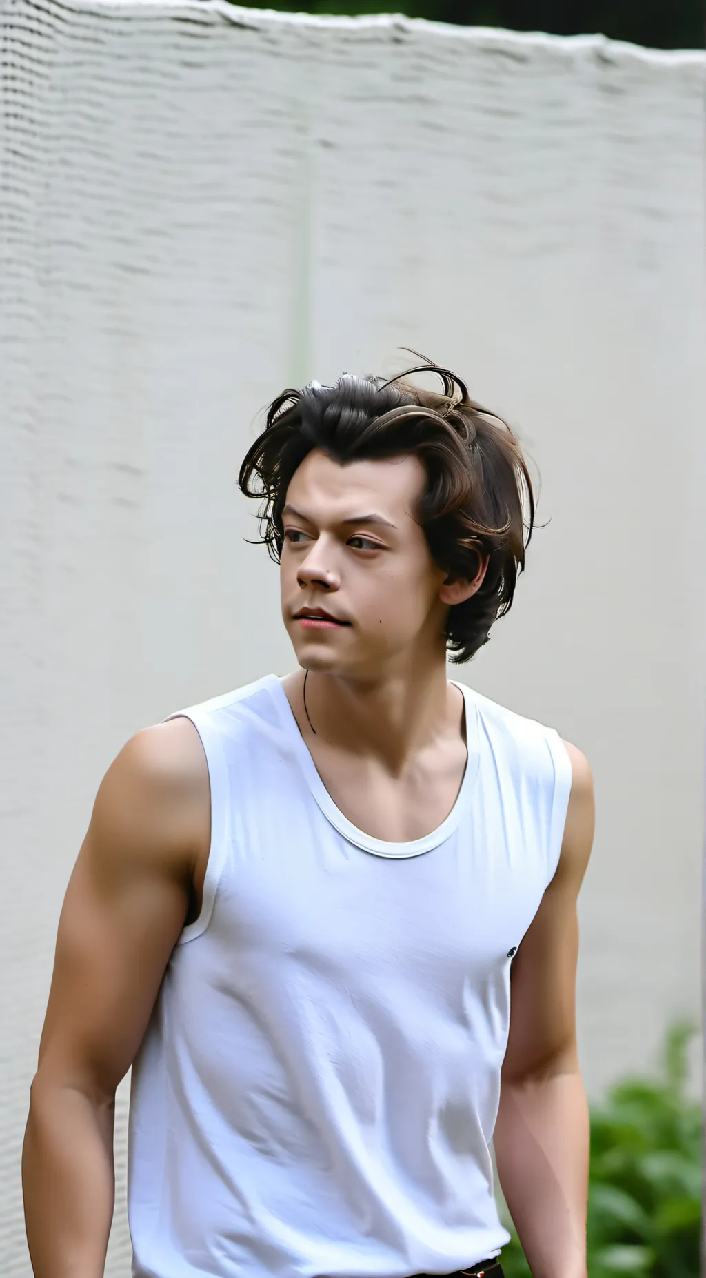 ai character: Harry Styles  background