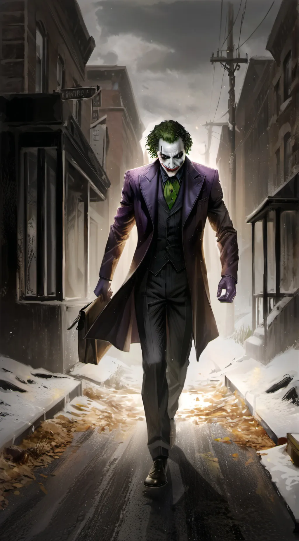 ai character: Joker background