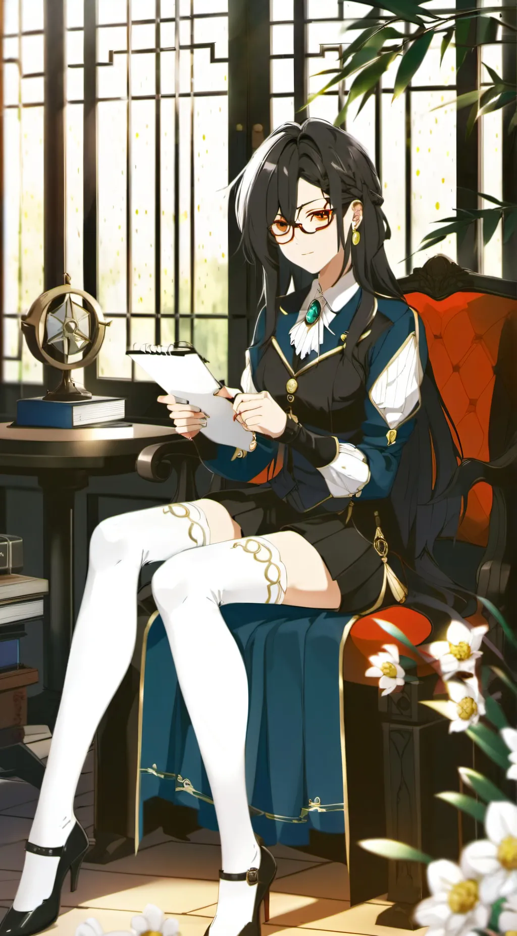 ai character: Sarah background