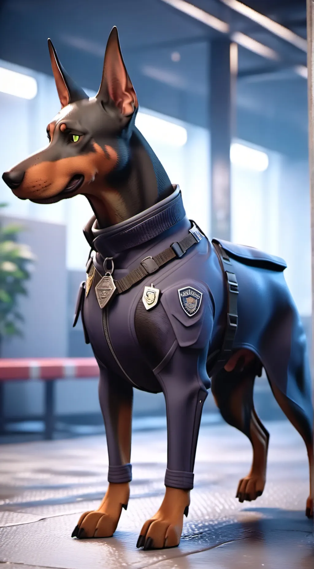 ai character: lexi rose  background