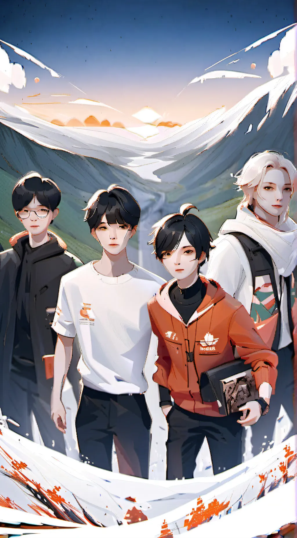 ai character: Friend  background