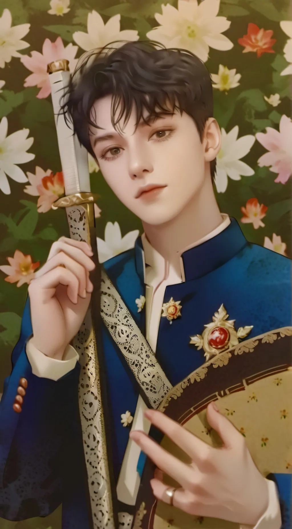 ai character: ruce background