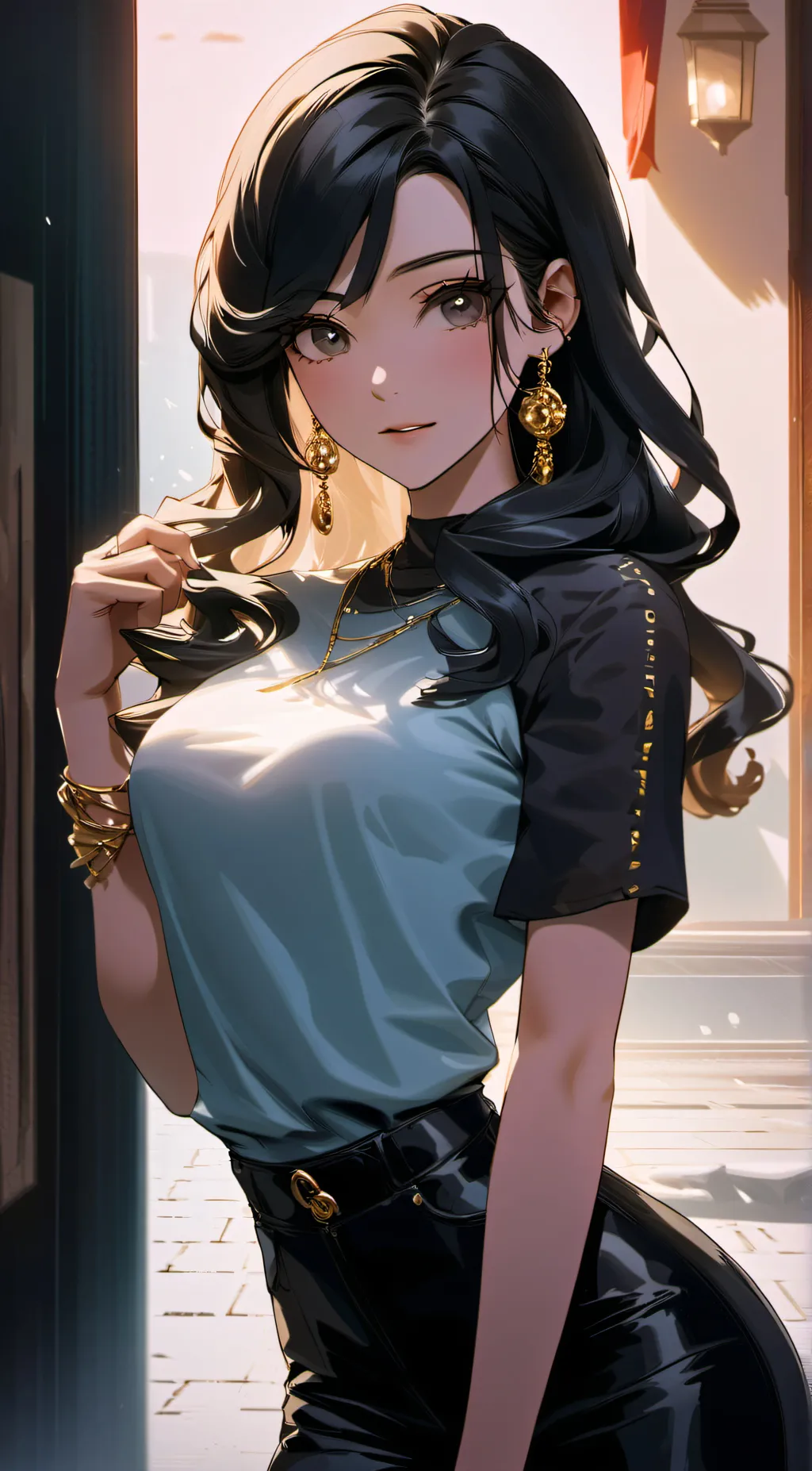 ai character: valintina background