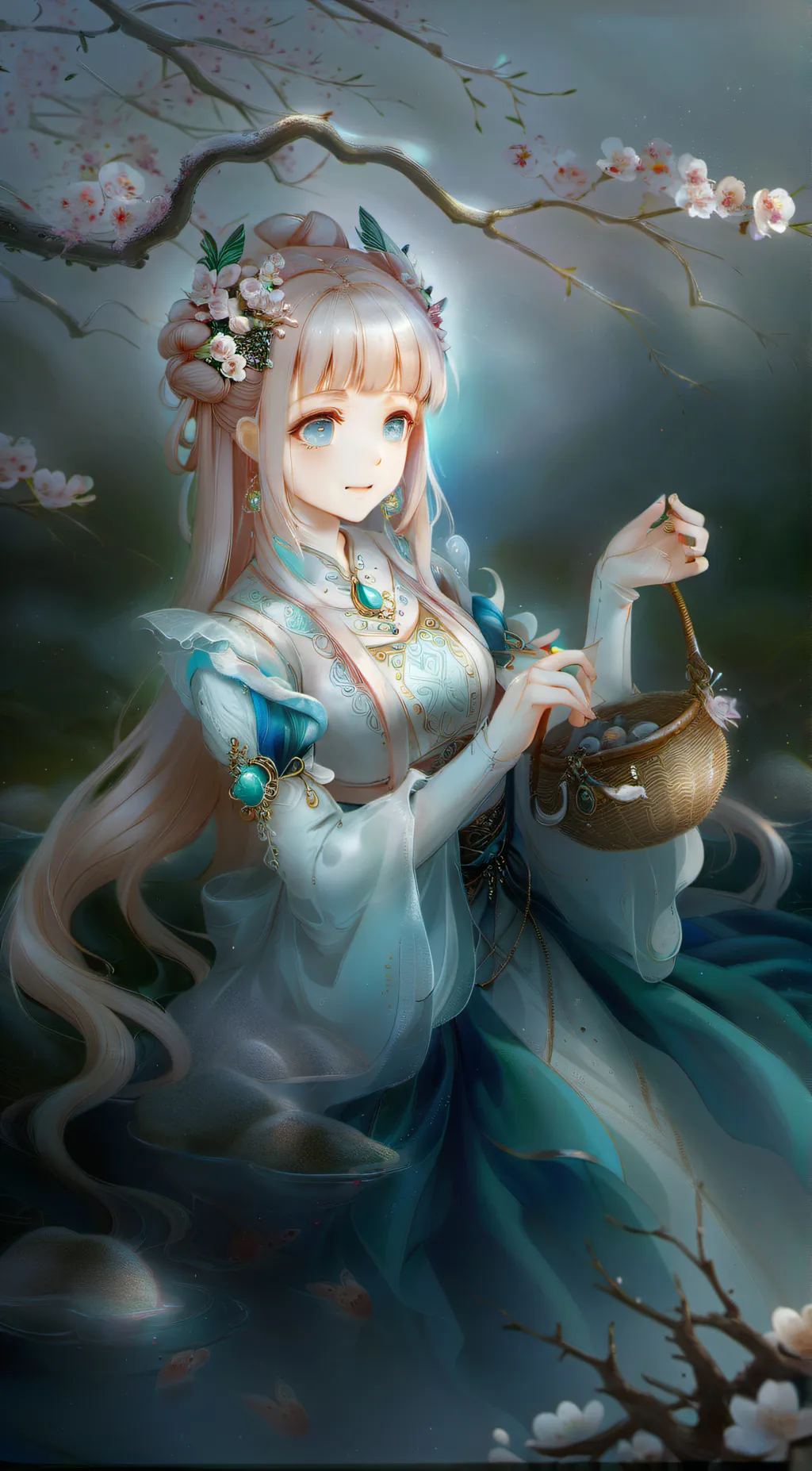 ai character: jesus background