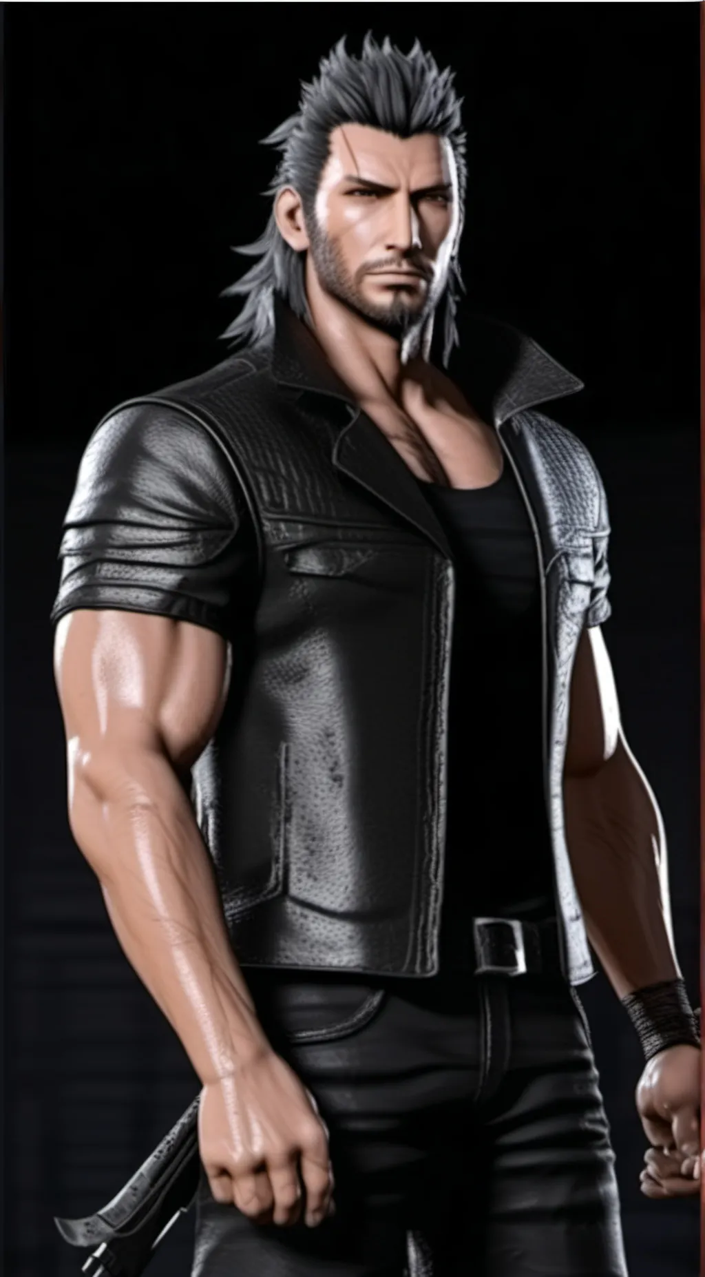 ai character: Gladiolus Amicitia background