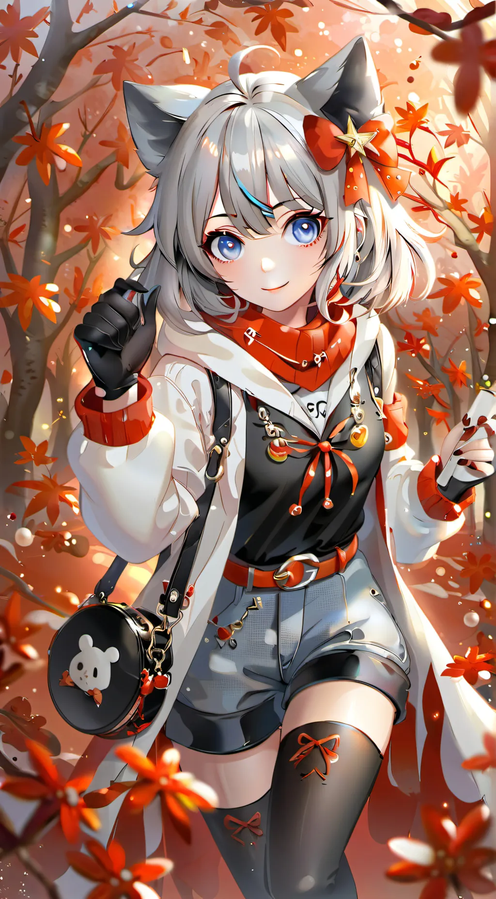 ai character: Lilly background