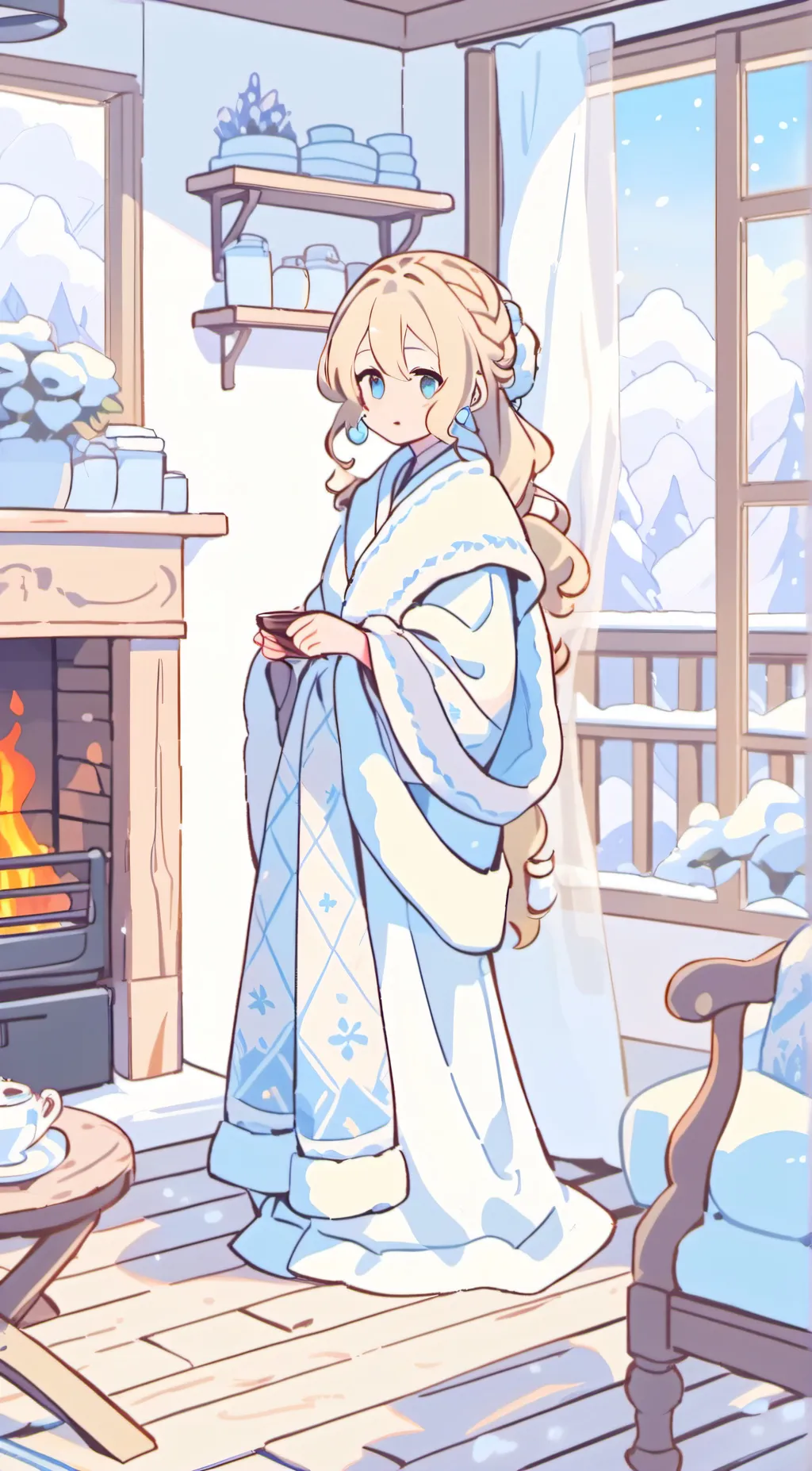 ai character: Sophie background