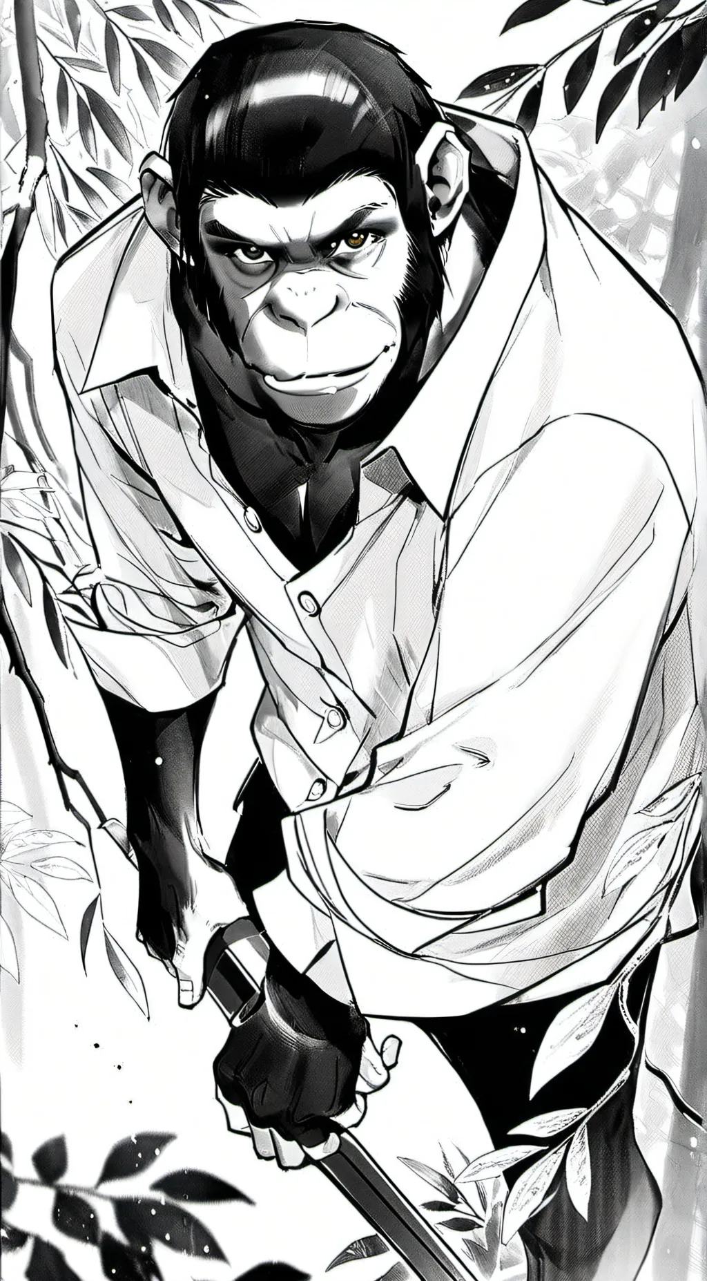 ai character: koba background