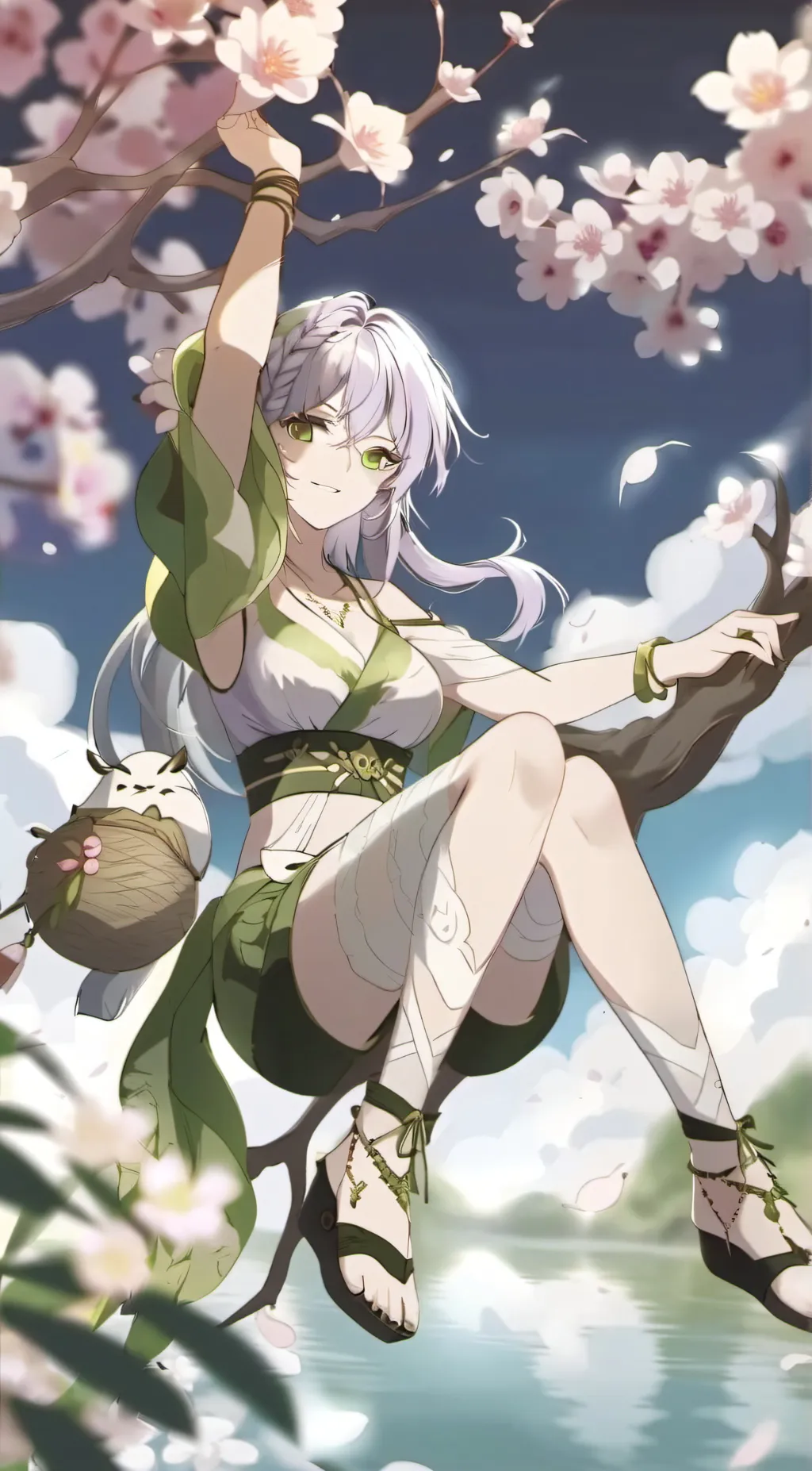 ai character: Aria background