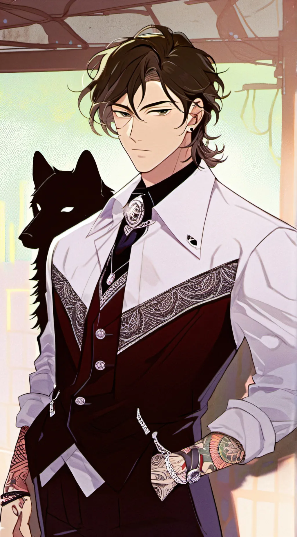 ai character: Enzo Diego background