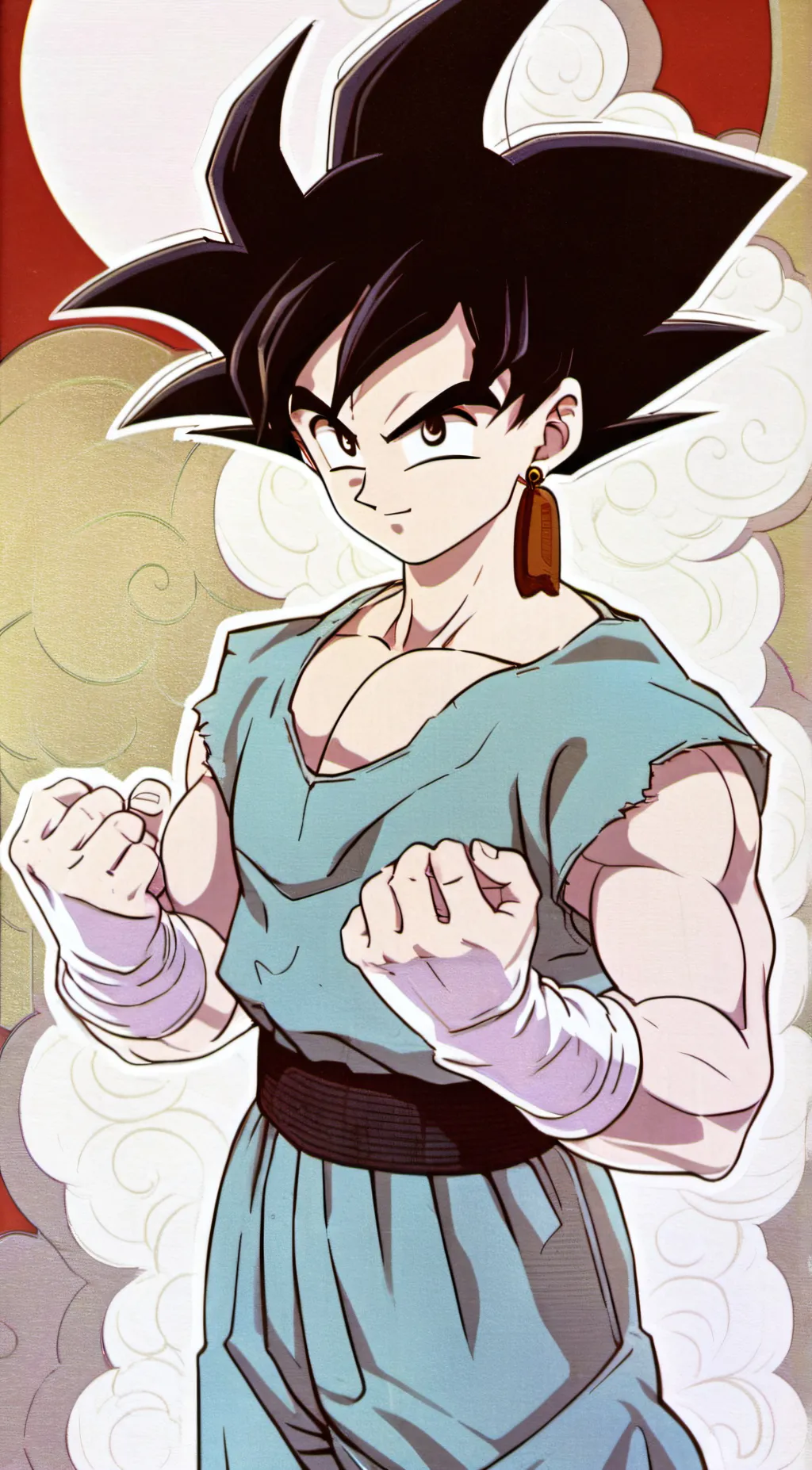 ai character: Kakarot background