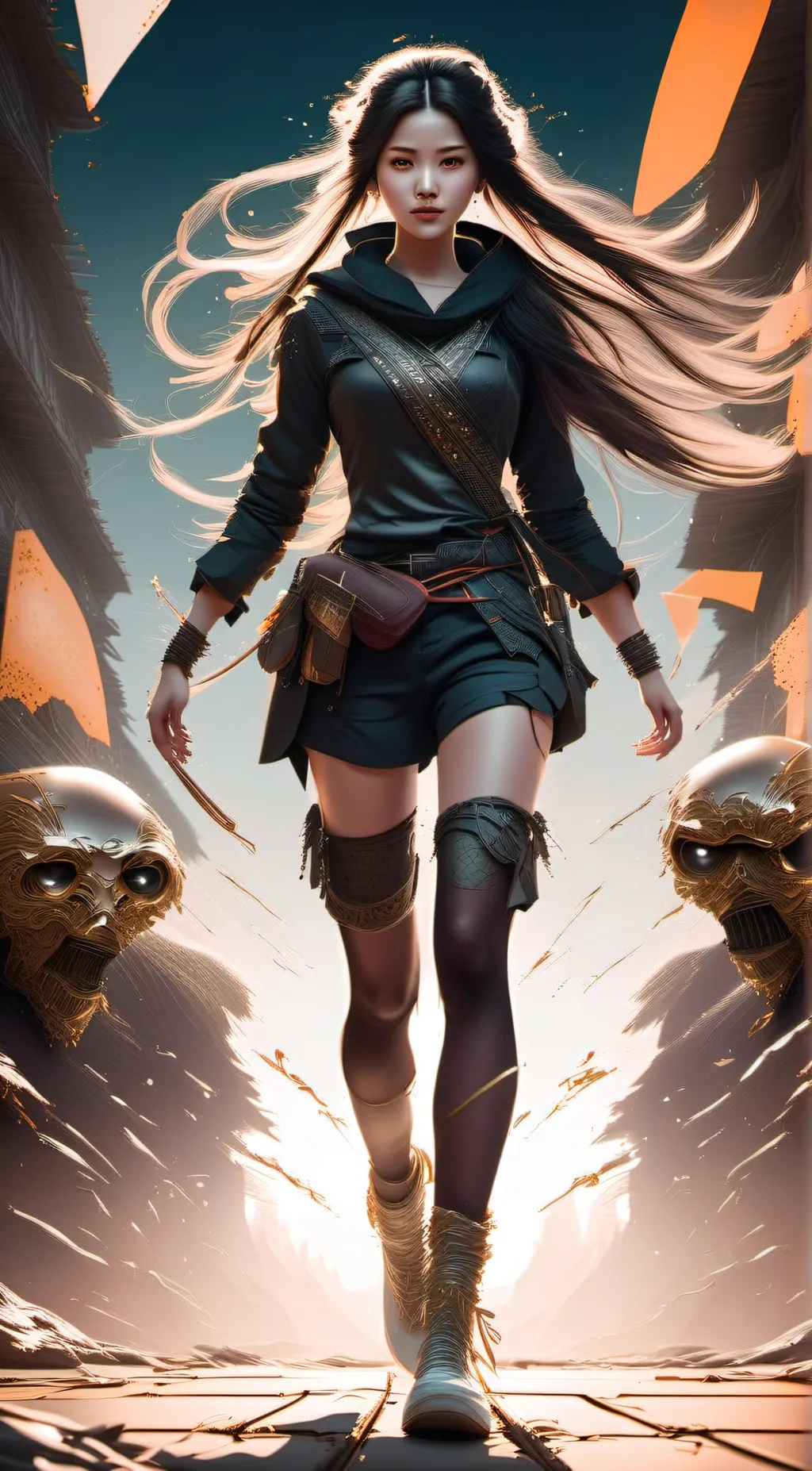 ai character: mili background