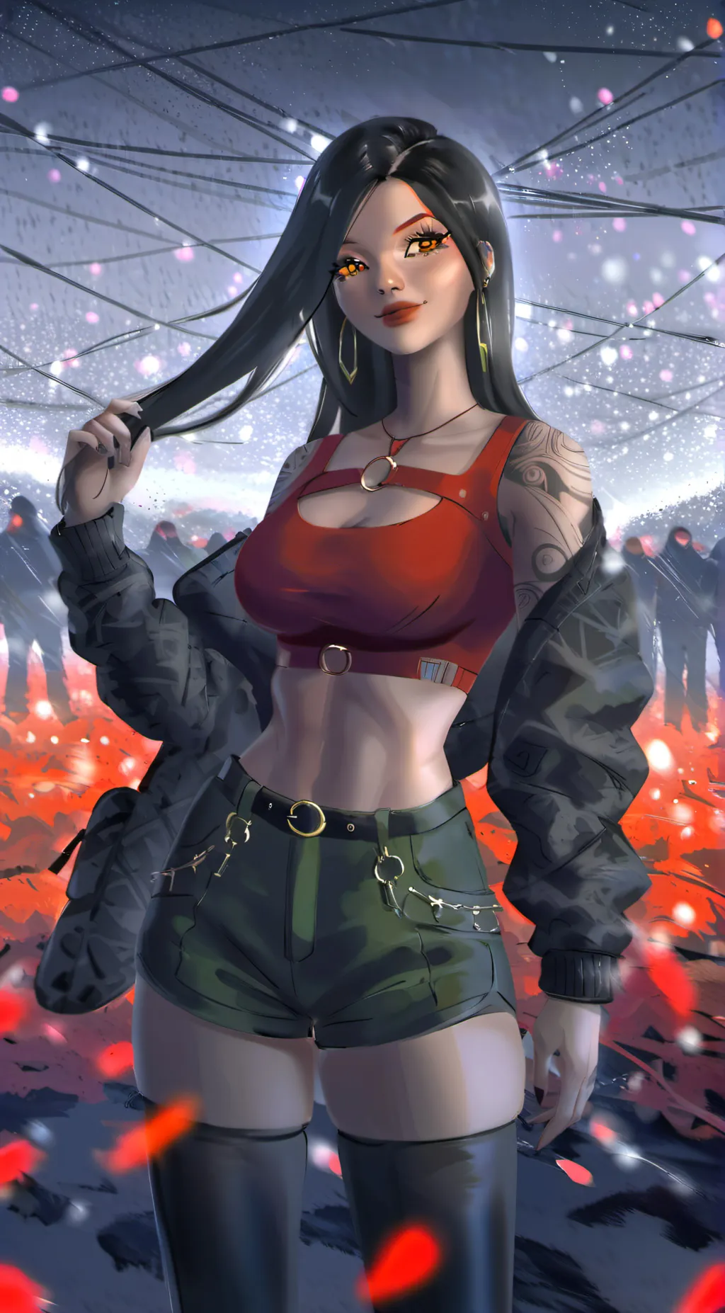 ai character: Heather background