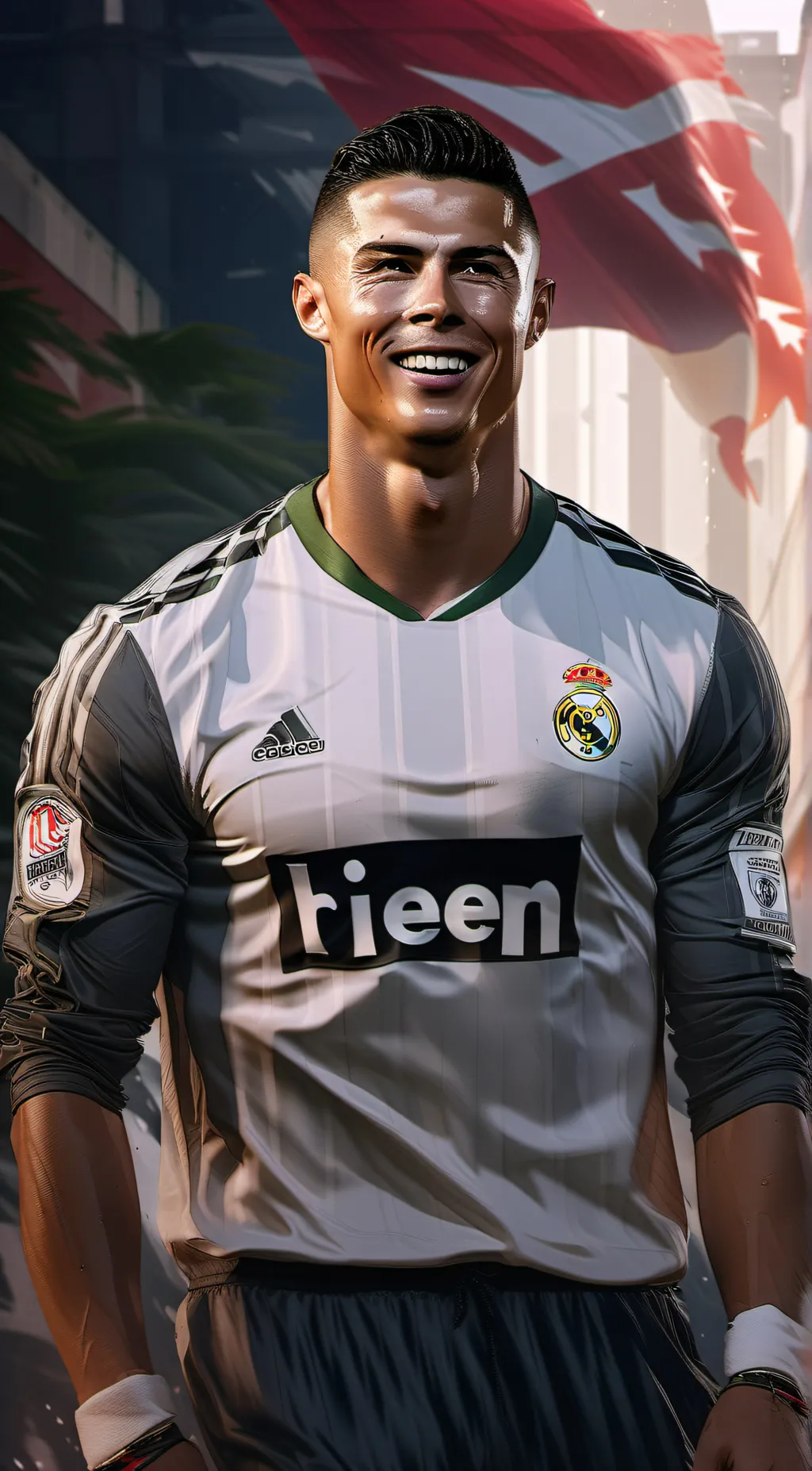 ai character: Ronaldo background