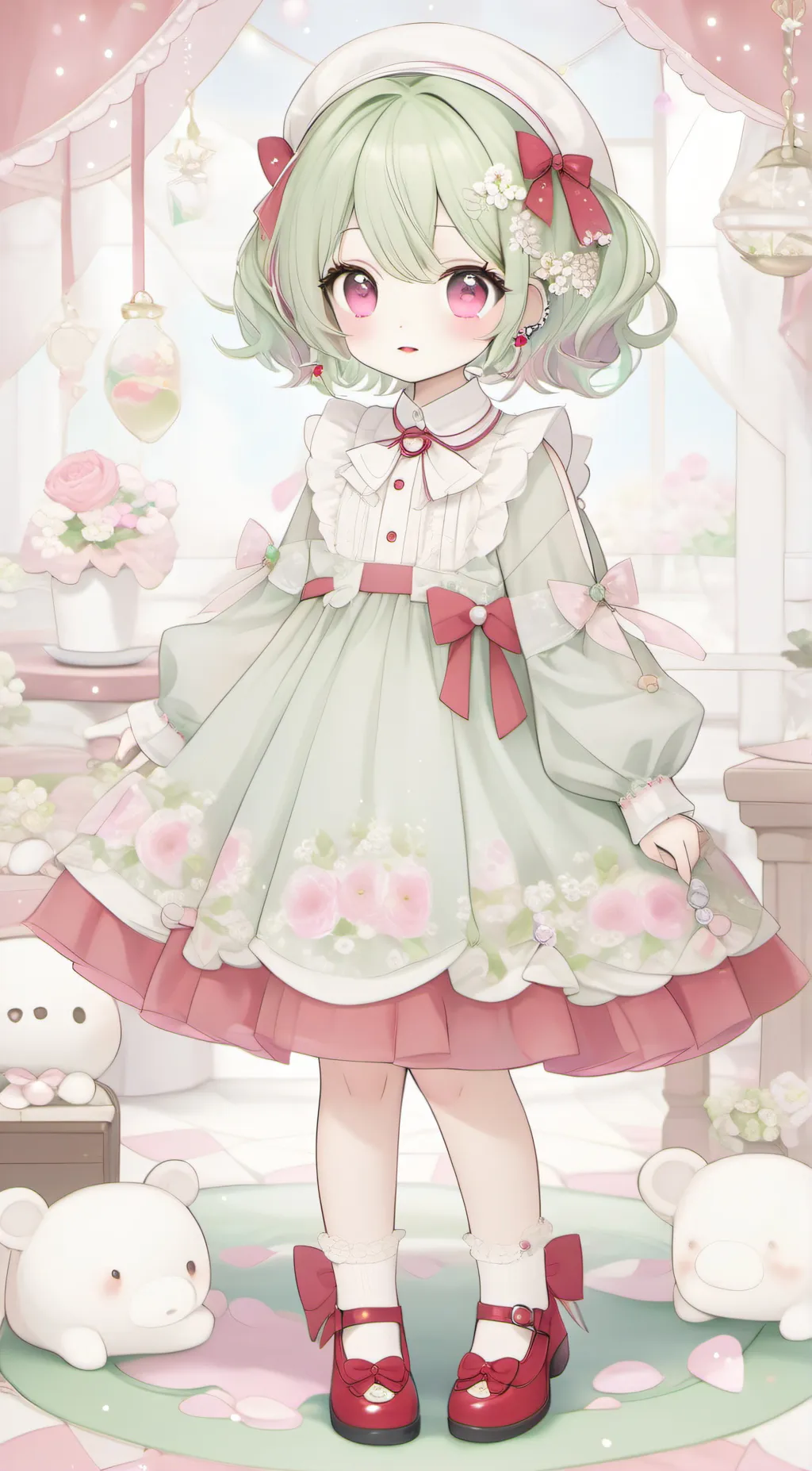 ai character: Cindy  background