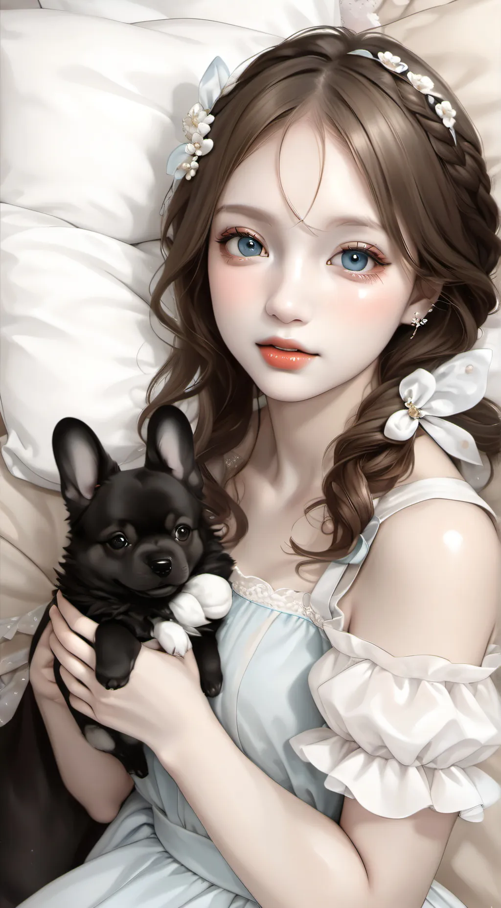 ai character: Baily background