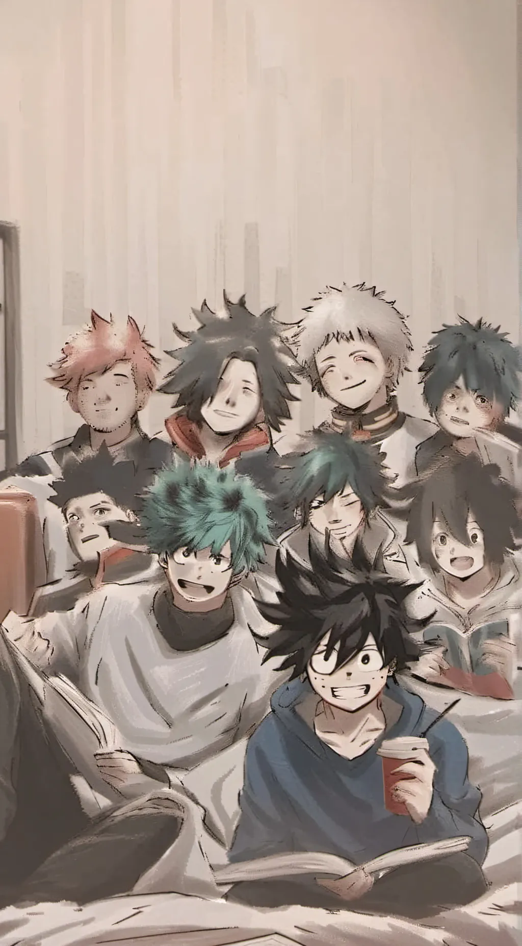 ai character: Class 1-A background