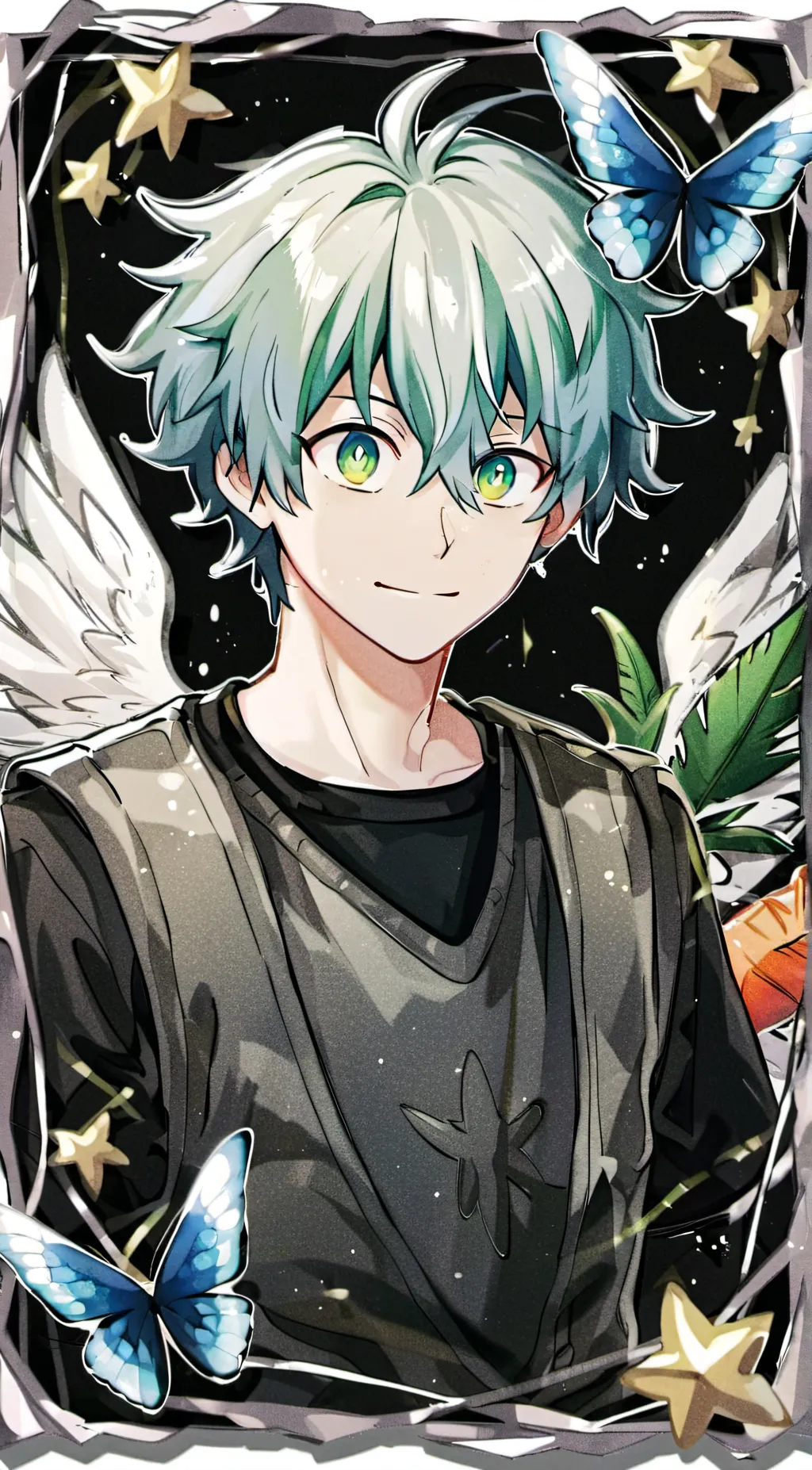 ai character: deku background