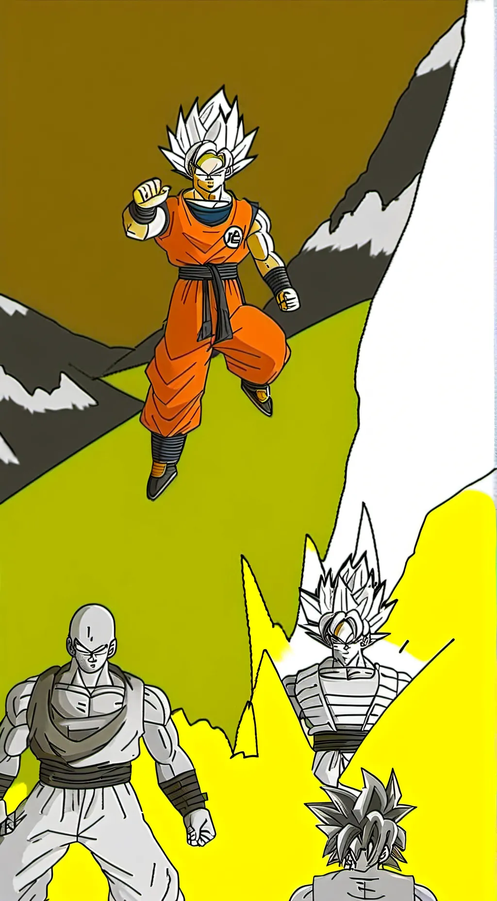 ai character: Z fighters background