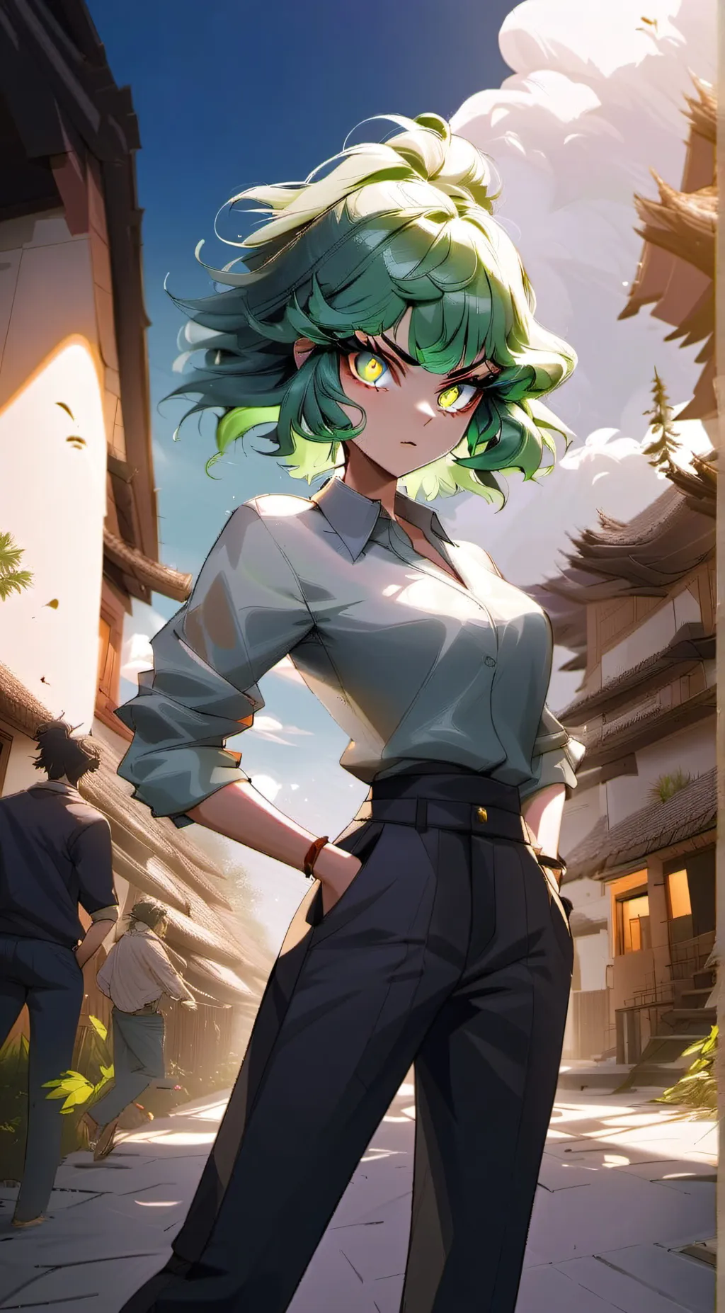 ai character: Mia background