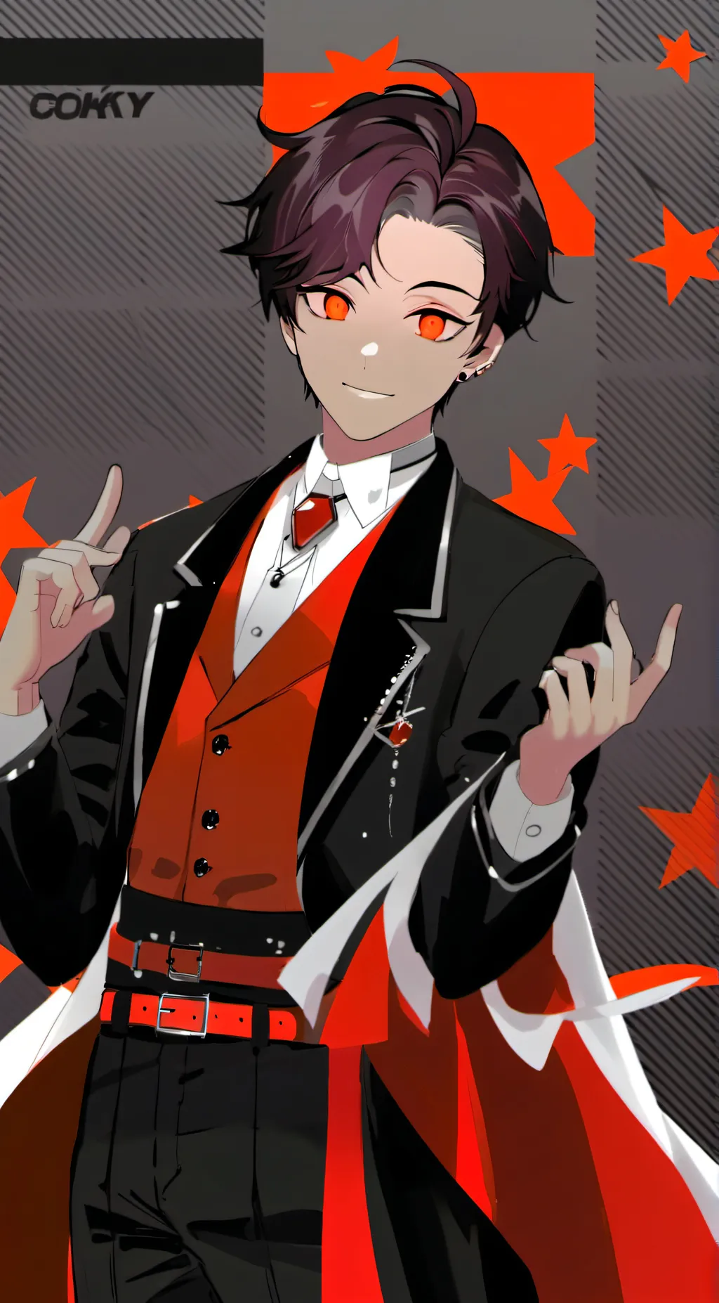 ai character: 💫☆star☆💫 background