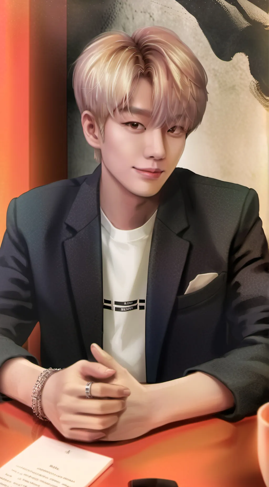 ai character: park Jongseong background