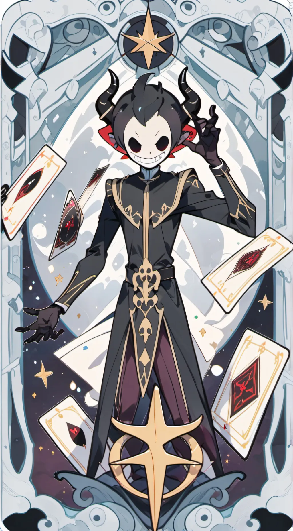 ai character: ✨Bendy✨ background