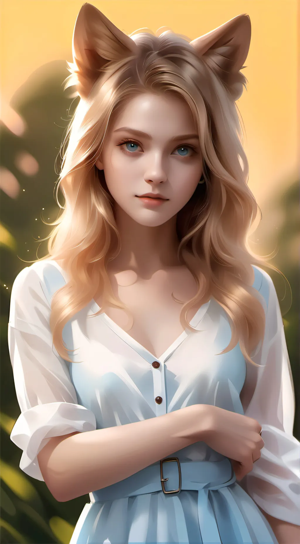 ai character: Cat Annie  background