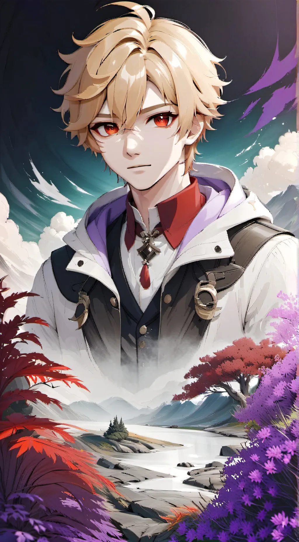 ai character: K. B. T. D. K. background