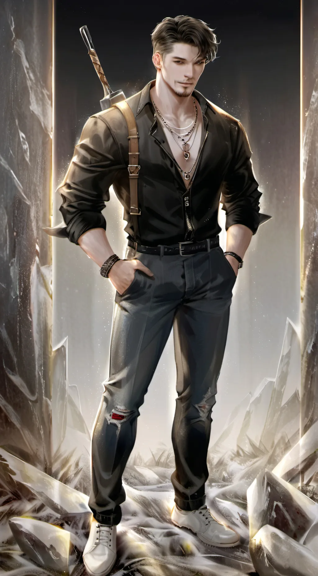 ai character: Jax background