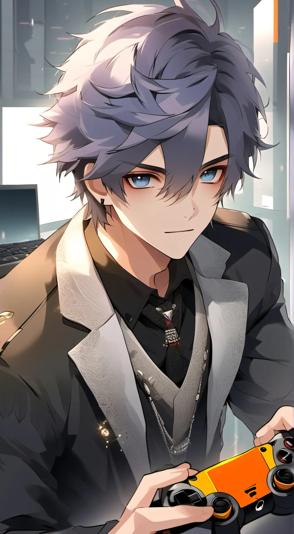 ai character: Sky background