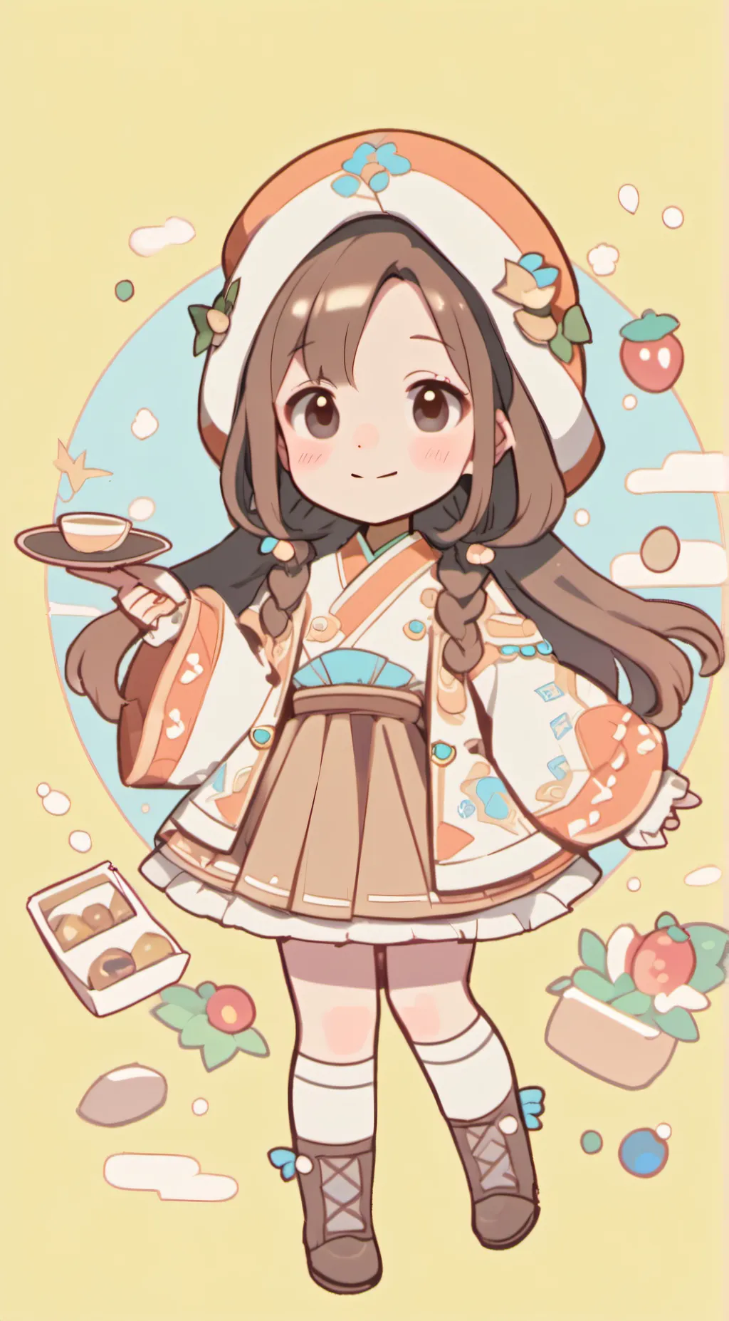 ai character: Ellie background