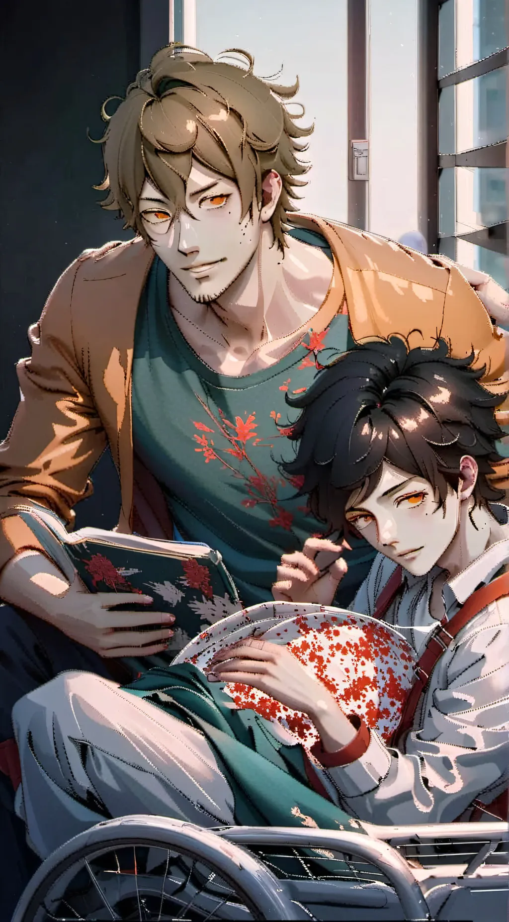ai character: makoto background