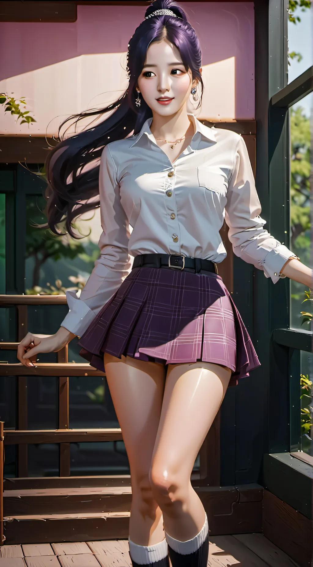 ai character: Nancy background