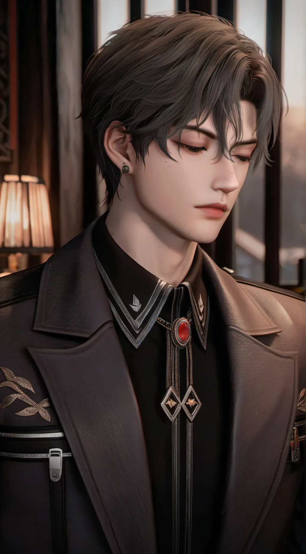 ai character: Justin background