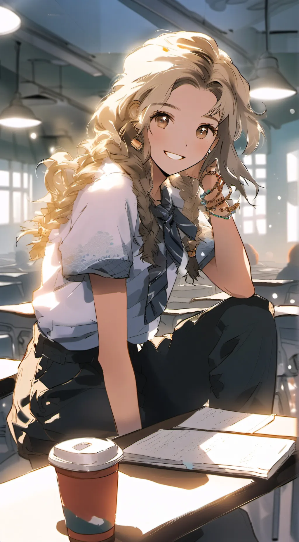 ai character: Cameron background