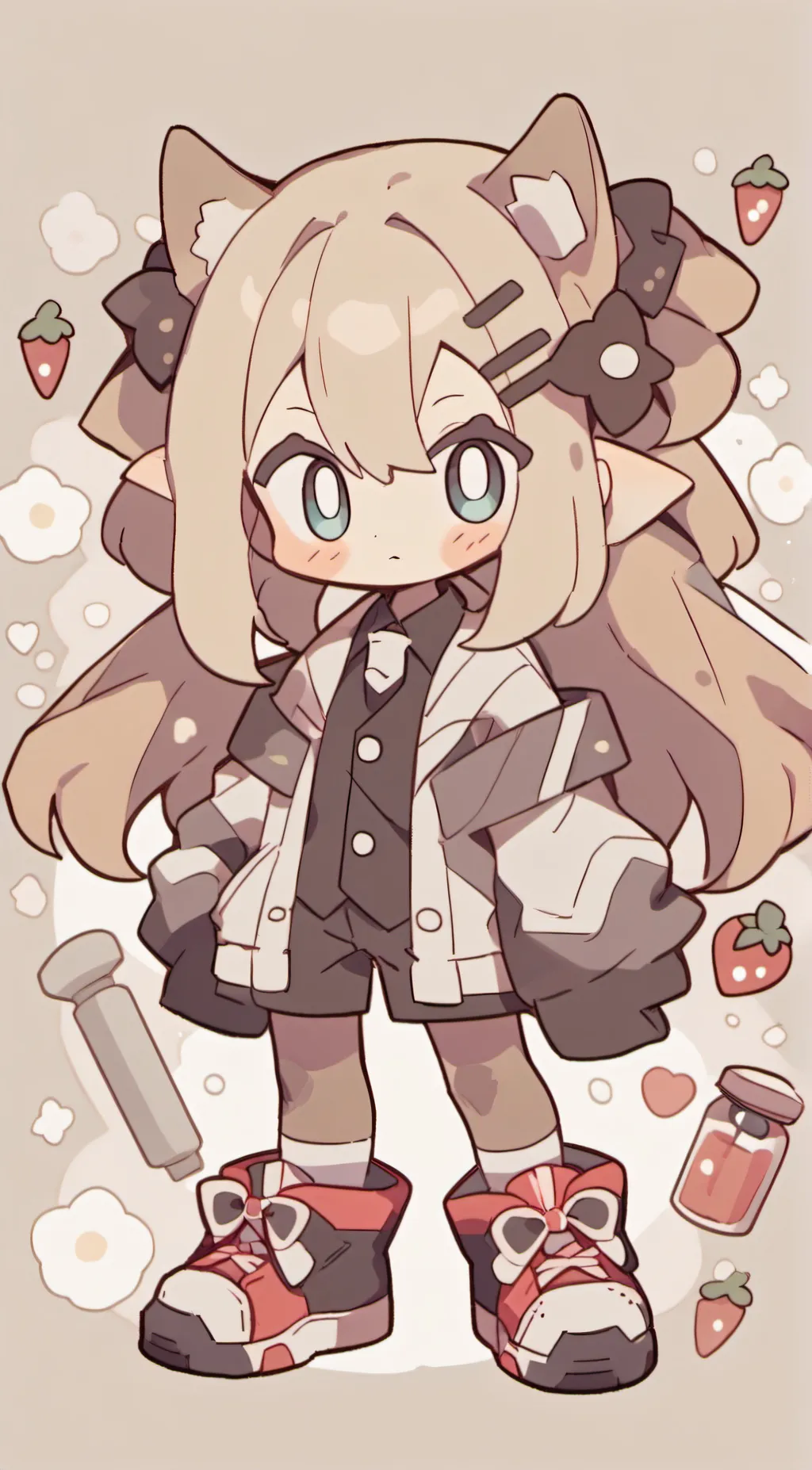 ai character: dogday background