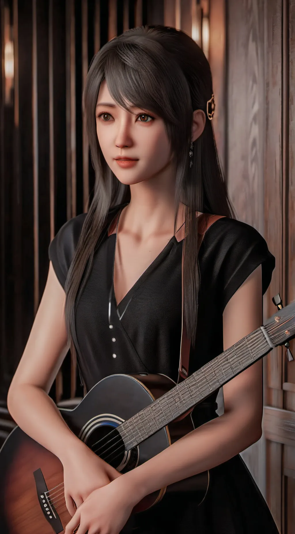 ai character: ava kolarik  background