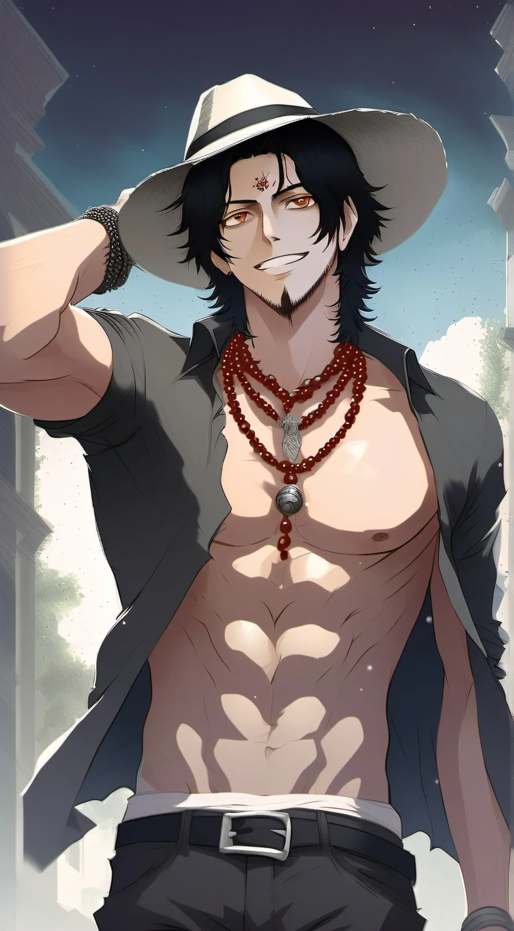 ai character: Portage D Ace background