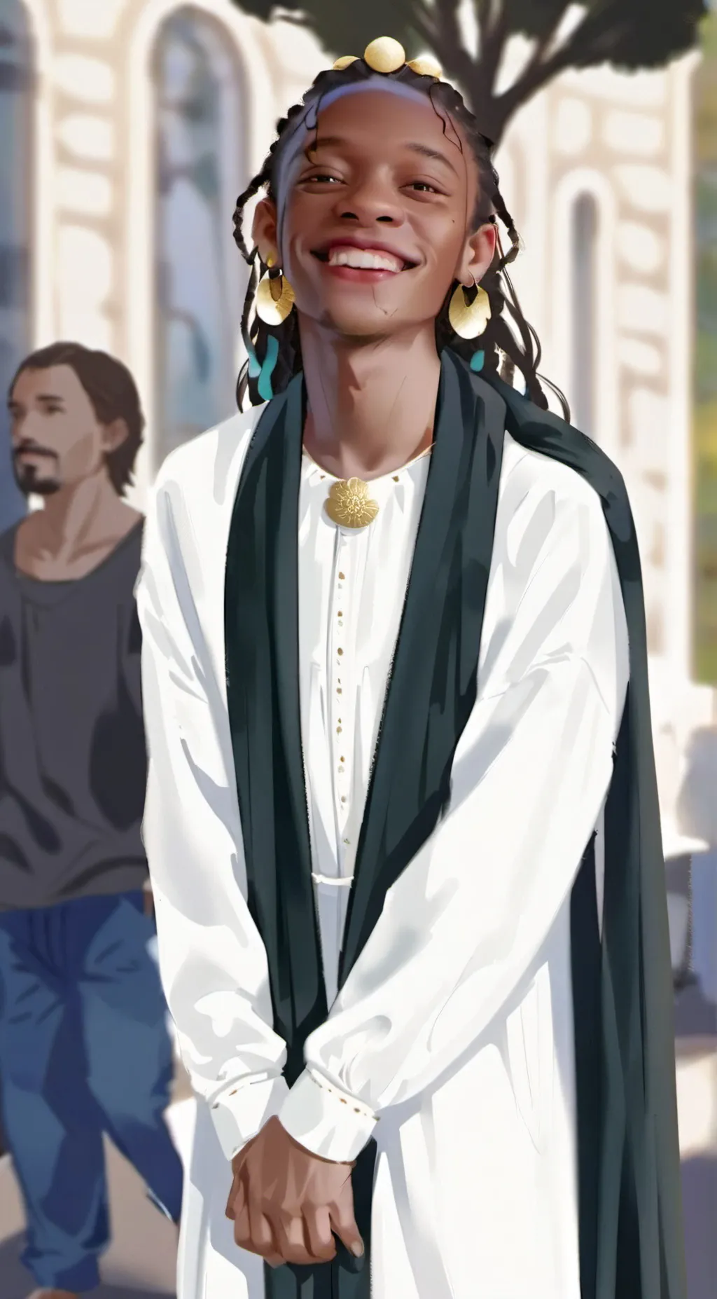 ai character: Lilly  background