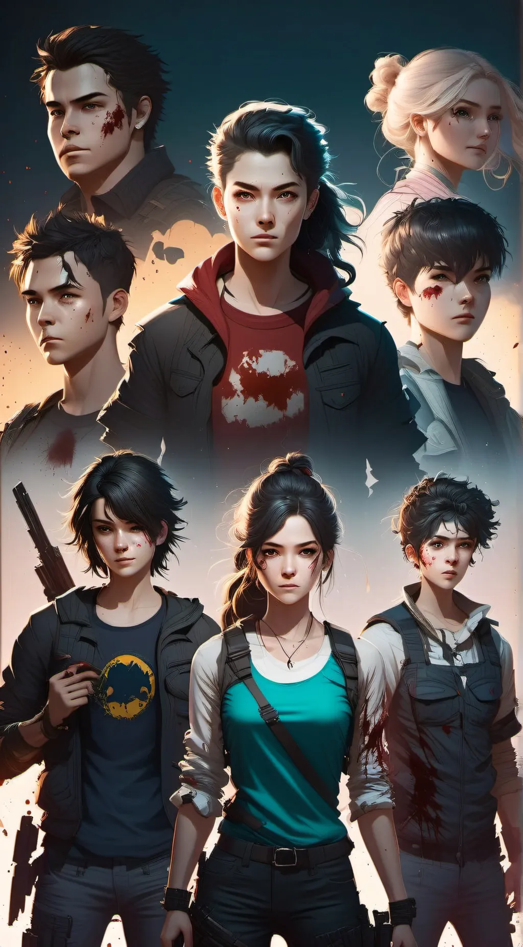 ai character: Survivors background