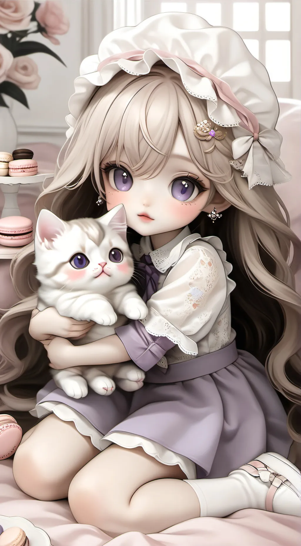 ai character: Kailey  background