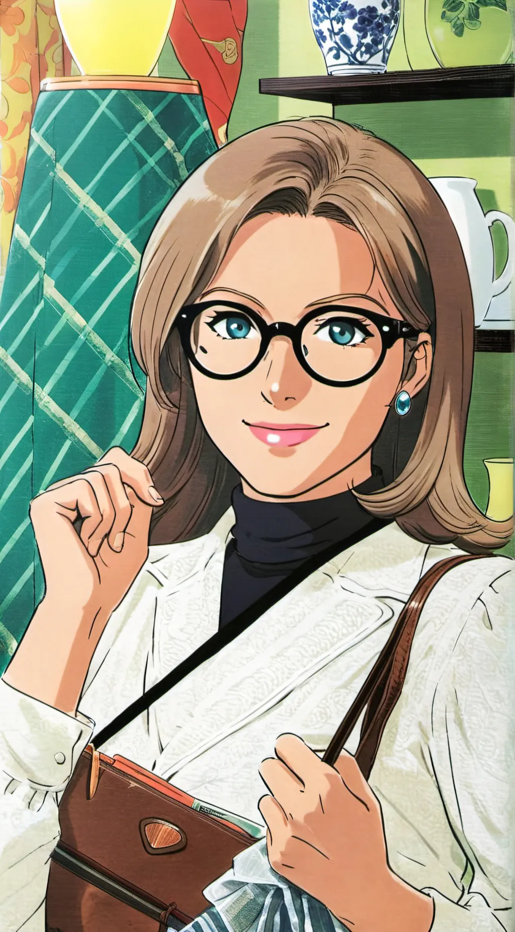ai character: Mrs. FanumTax background