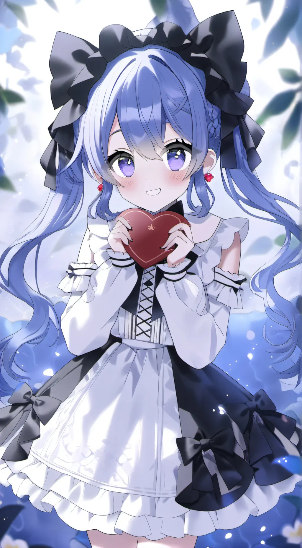 ai character: Bluey background