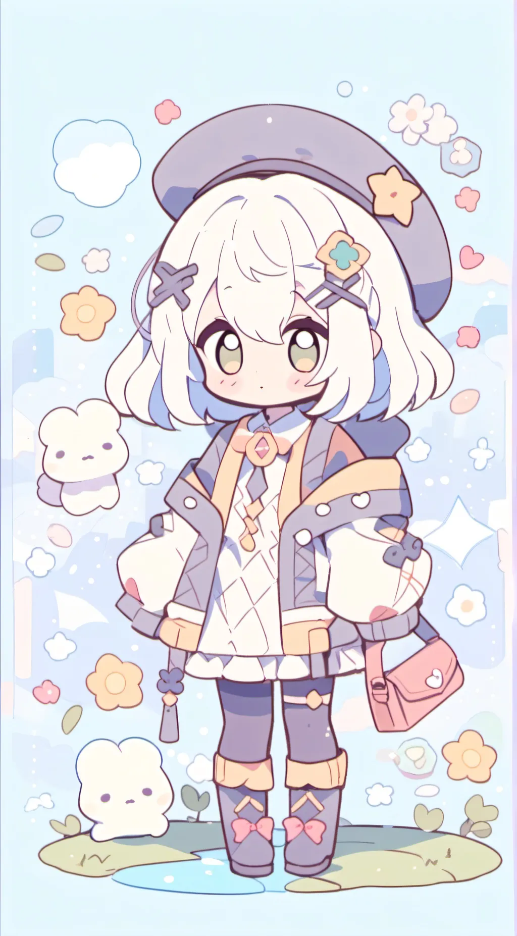 ai character: Lala and you! background