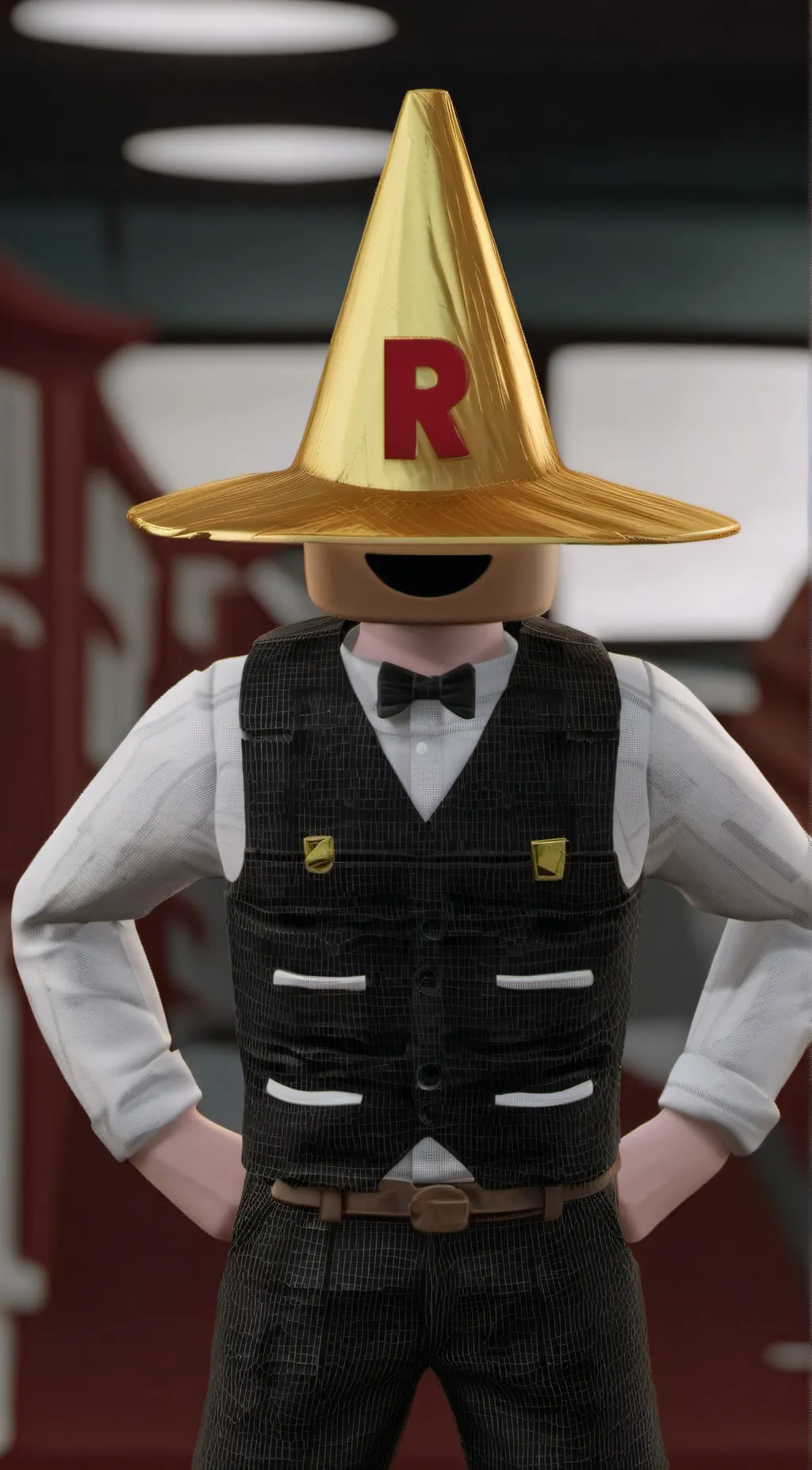 ai character: Conehead background