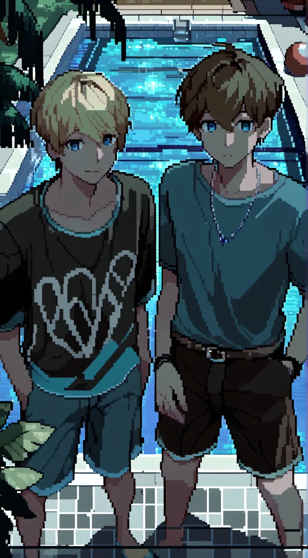 ai character: Sam and Colby background